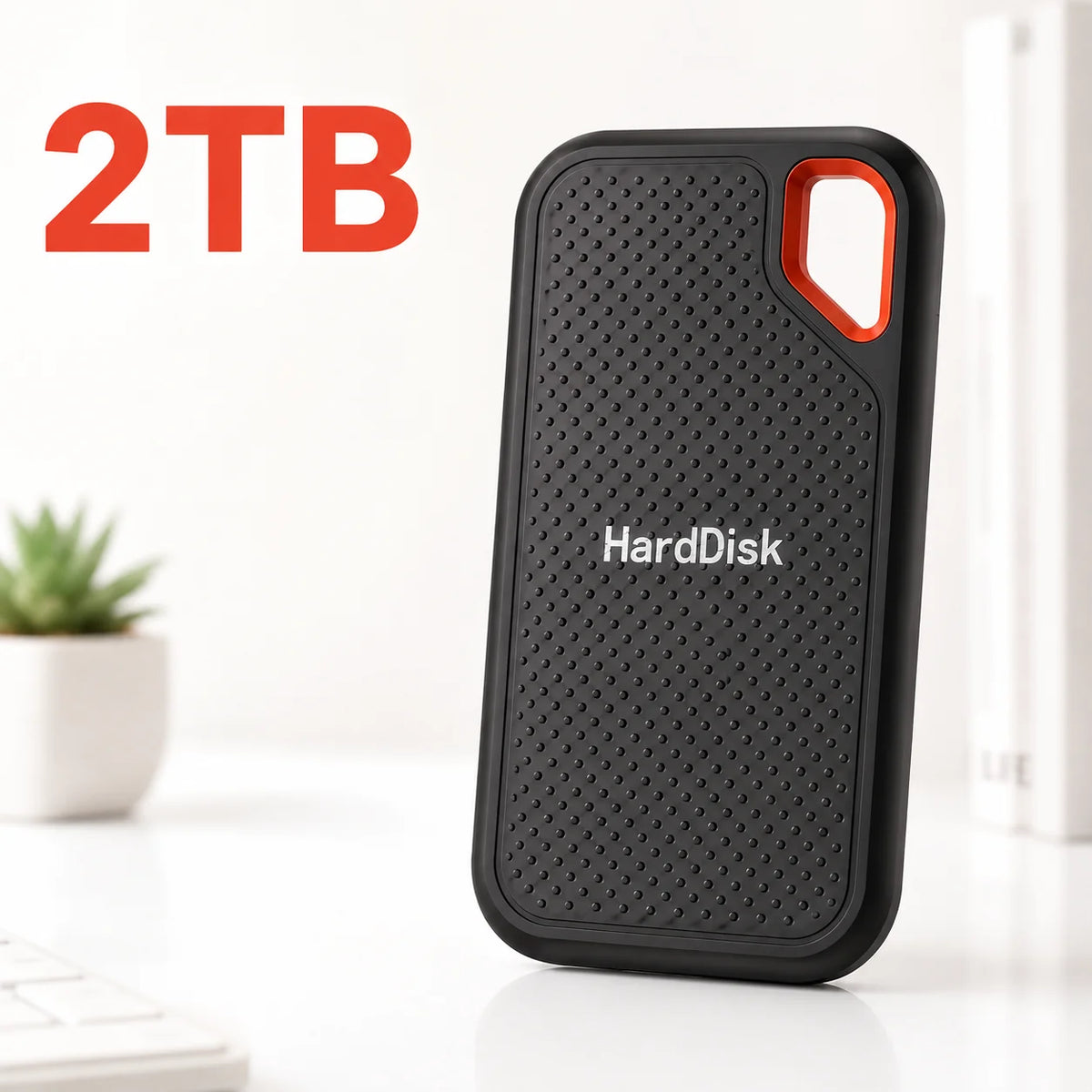 SSD Externo 2TB USB-C — Armazenamento Ultrarrápido e Portátil